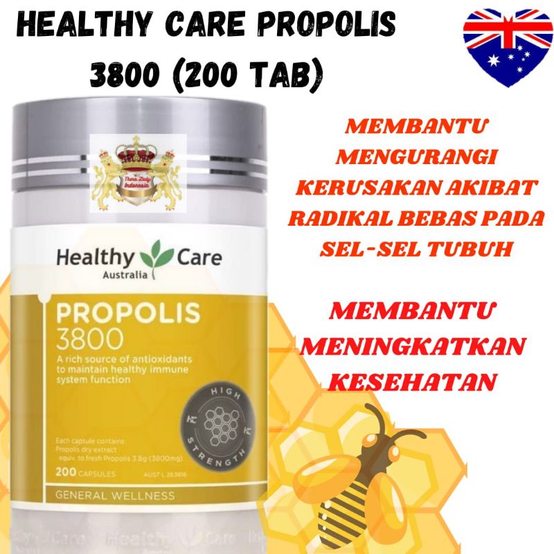 Healthy Care Propolis 3800 200 Capsules