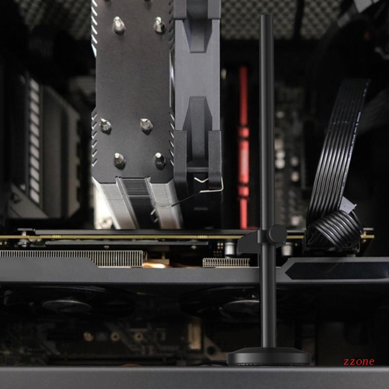 Zzz Stand Bracket Vertikal Bahan Aluminum Alloy Untuk Pendingin GPU