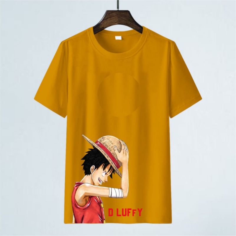 KAOS DISTRO D LUFFY SABLON DTF M L XL XXL