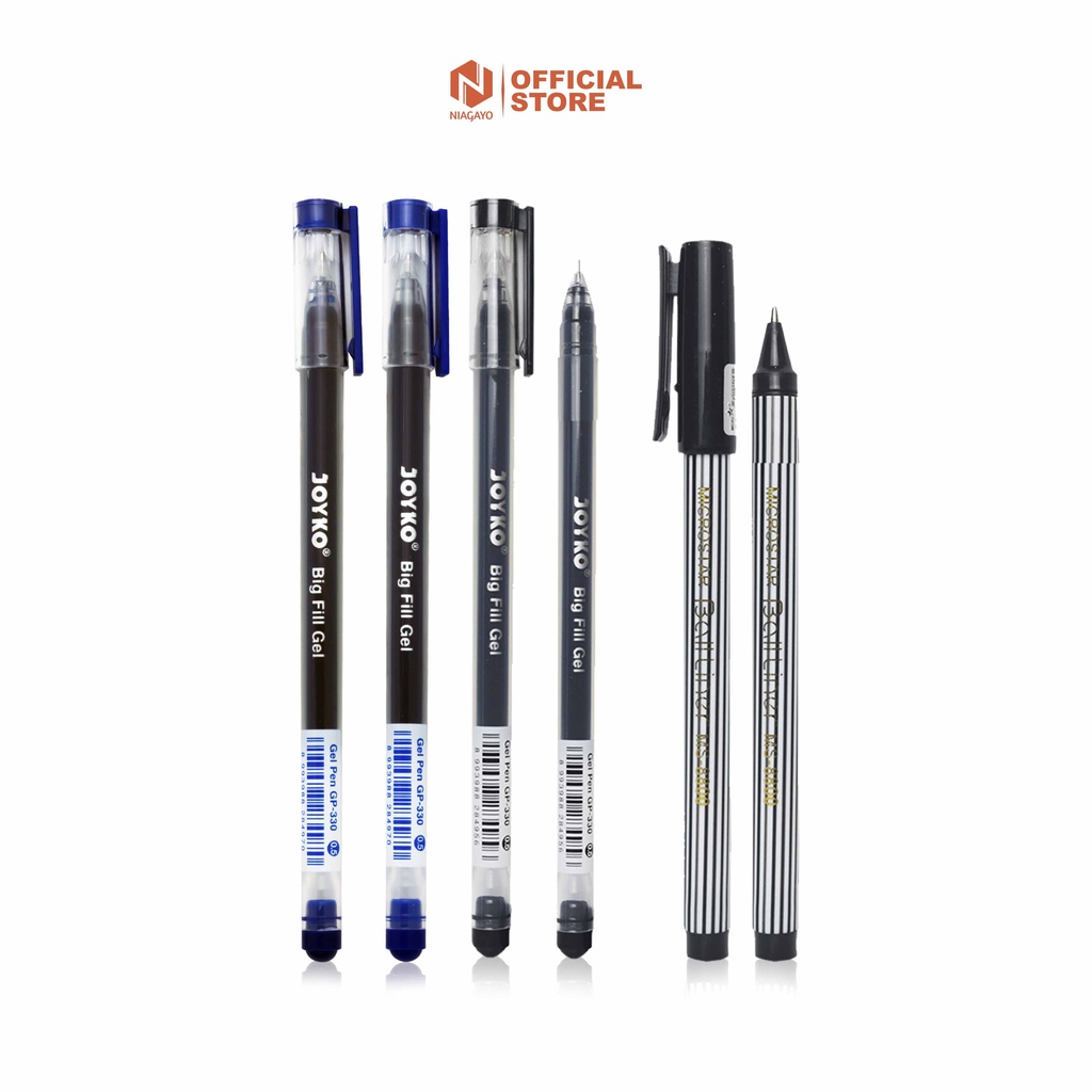 

Pulpen Gel Joyko GP 330 Dan Ball liner Microstar MS 8800 Jual Ecer Satuan