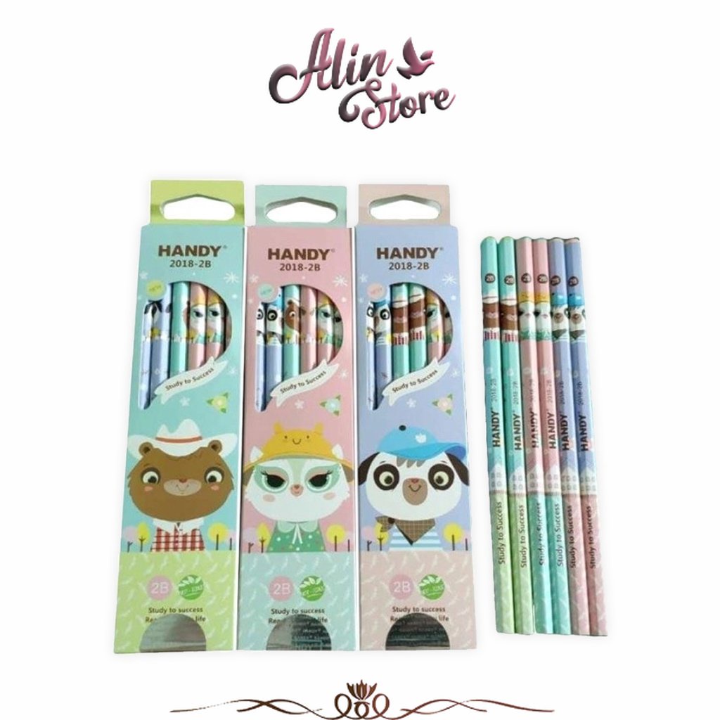 

Pensil 2B isi 12 Pcs 2018 Handy