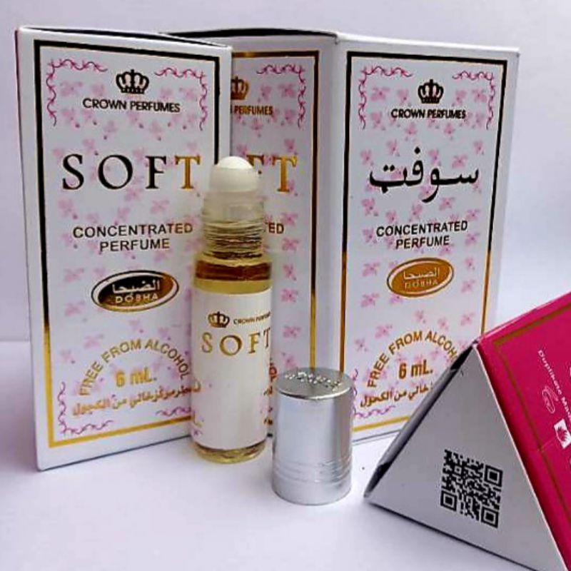 SOFT Parfum DOBHA Kemasan 6ml Minyak Wangi Roll On Non Alkohol