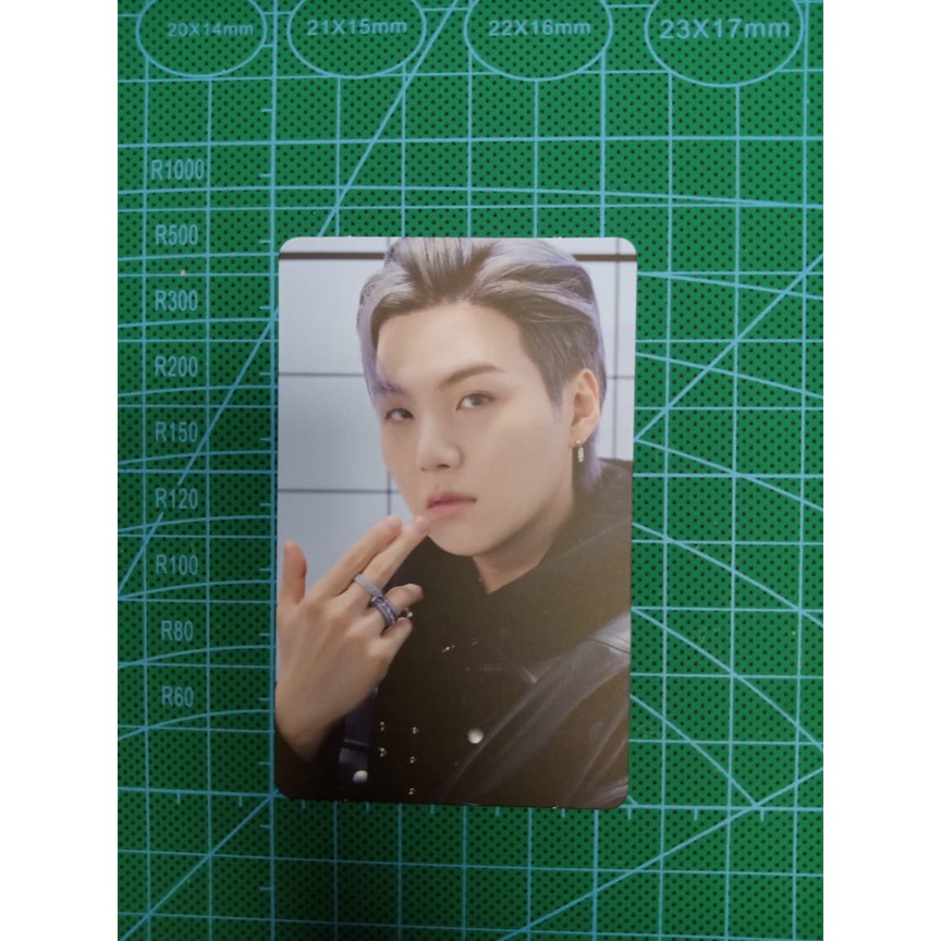 Photocard Official Suga BTS Album Proof Standard PC Official BTS