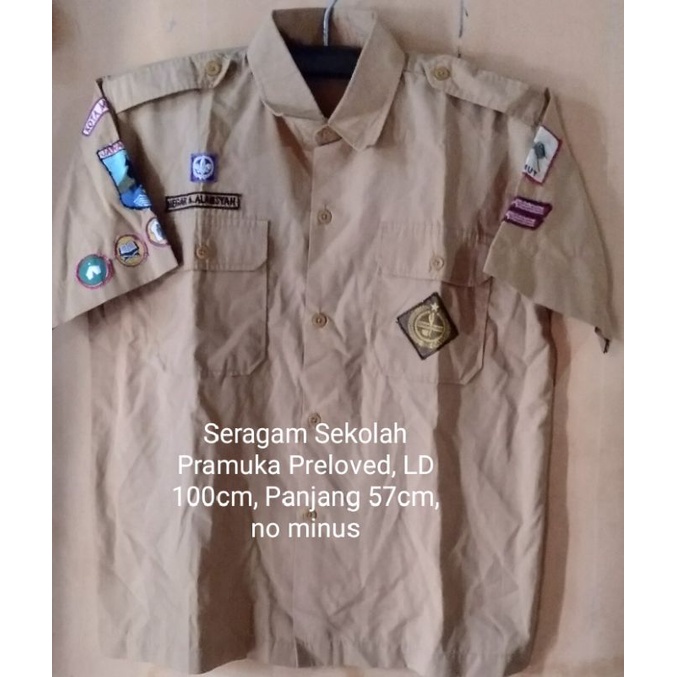 Seragam/Seragam Anak/Seragam Anak Cowok SD/Seragam Laki Laki Anak/Seragam Sekolah/Seragam Pramuka Pr