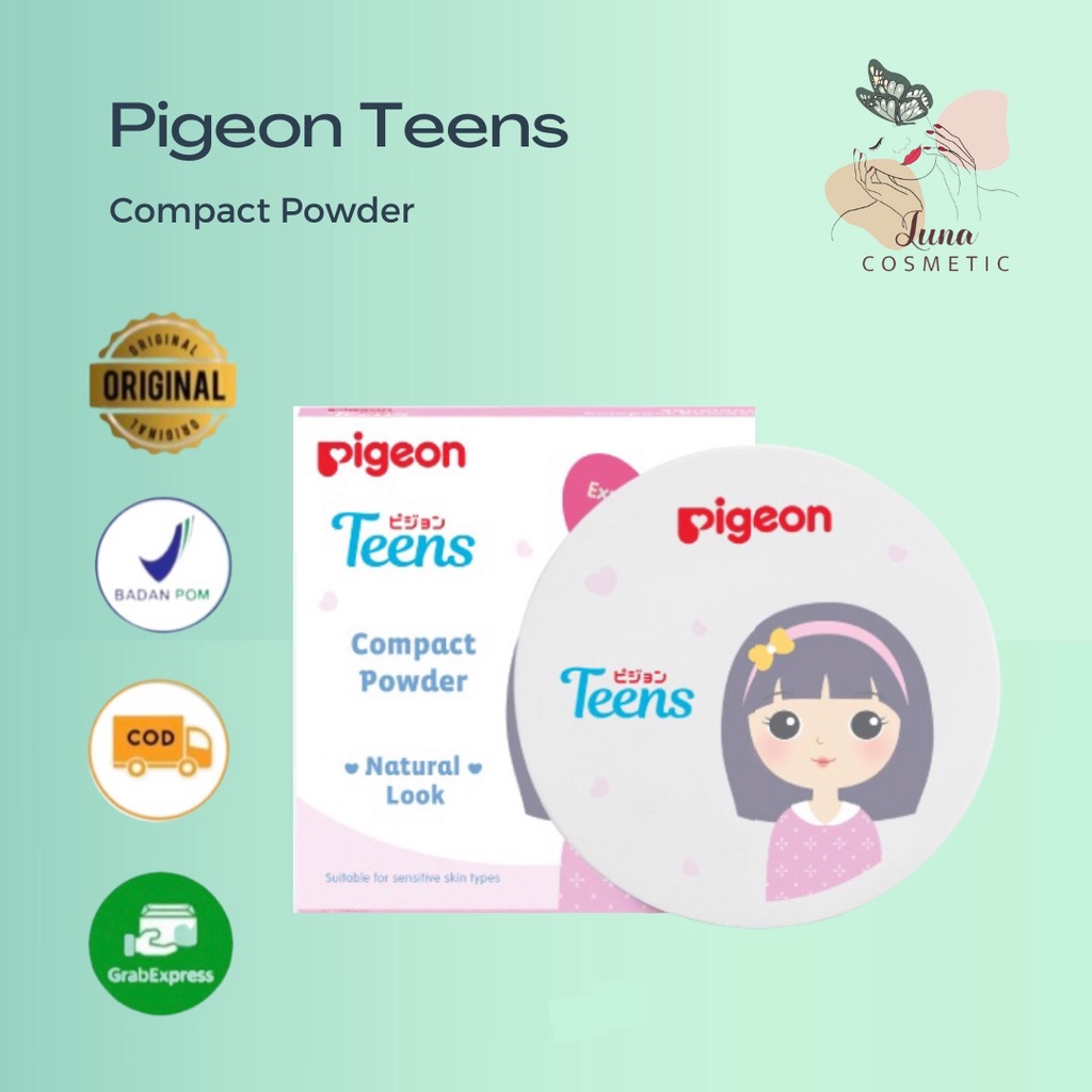 PIGEON Teens Compact Powder Hypoallergenic