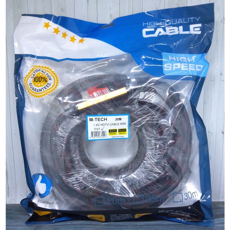 KABEL HDMI JARING 30M + IC MTECH
