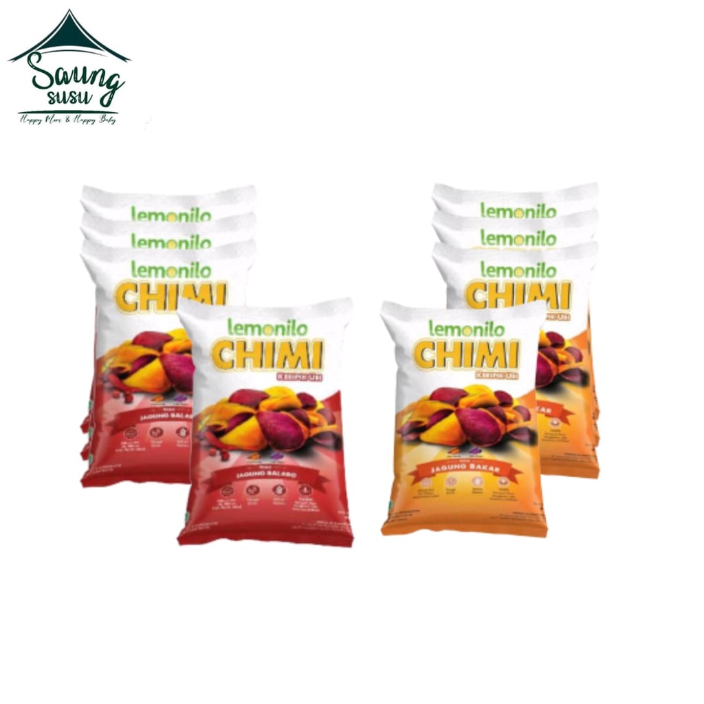 Lemonilo Chimi Kripik Ubi Rasa Jagung Balado Dan Jagung Bakar 50gr