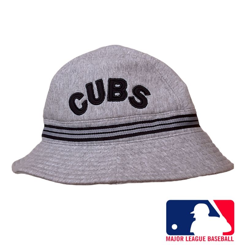 Bucket Hat Topi Mlb Cubs Abu Second