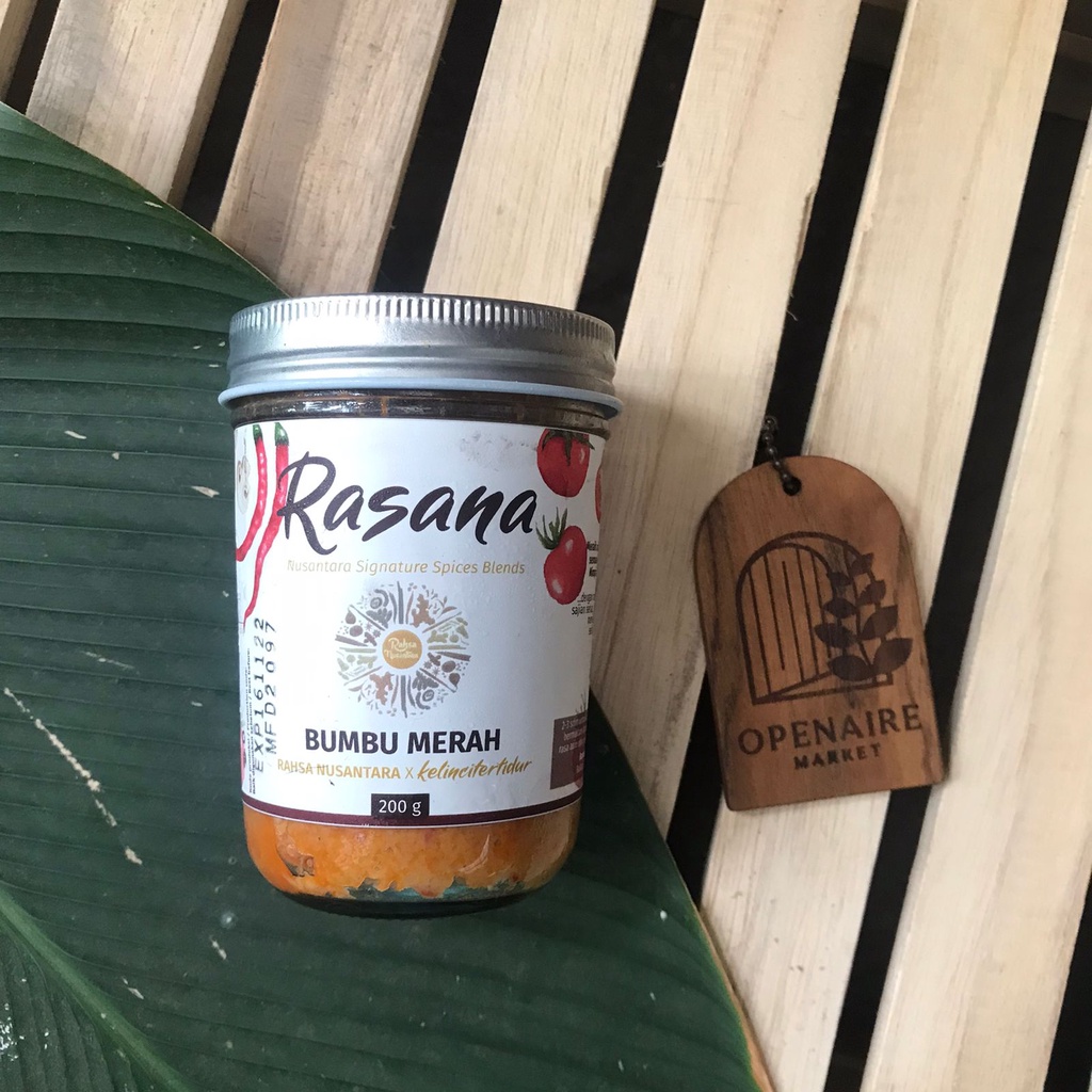 RASANA - Bumbu Dasar Merah 200gr| Alami Tanpa Pengawet