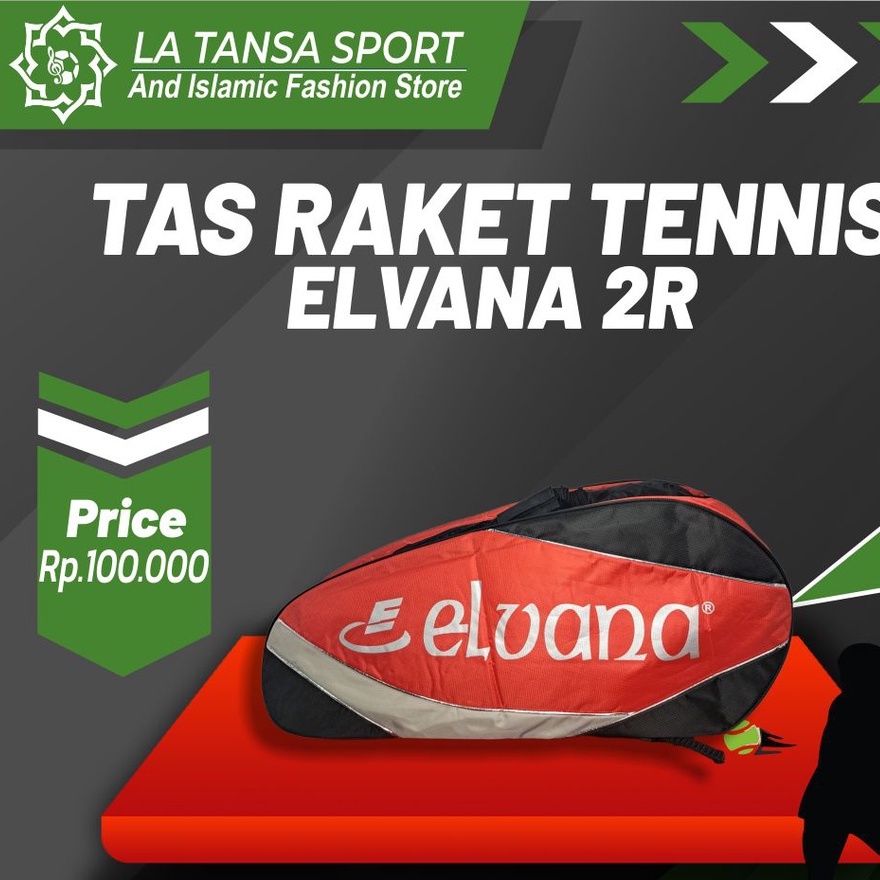 TAS RAKET / BADMINTON TENIS ELVANA 2R