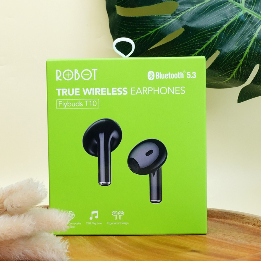 HEADSET BLUETOOTH ROBOT HEADSET ROBOT FLYBUDS T10 HANDSFREE WIRELESS ROBOT FLYBUDS EARPHONE