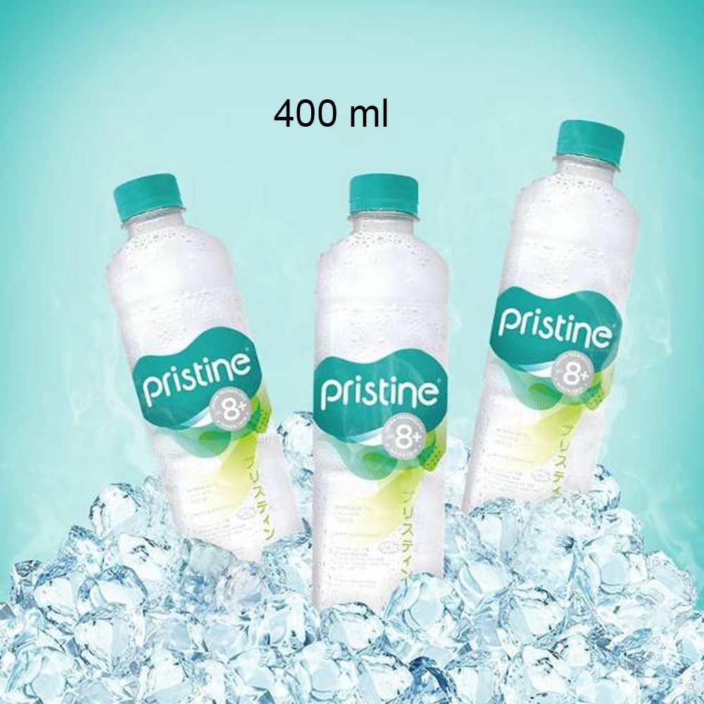 

PRISTINE 8+ Air Mineral 400 ml x 24 botol (1 box)