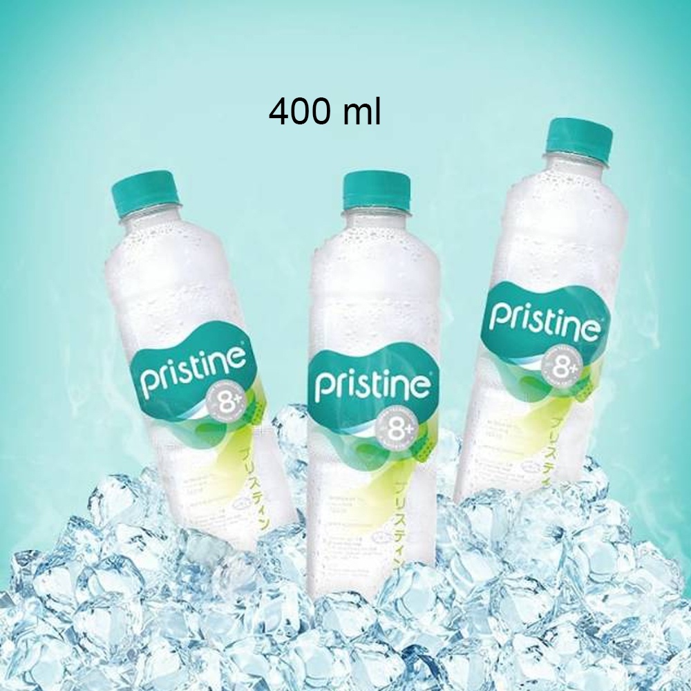 Jual Pristine 8 Air Mineral 400 Ml X 24 Botol 1 Box Shopee Indonesia 1961