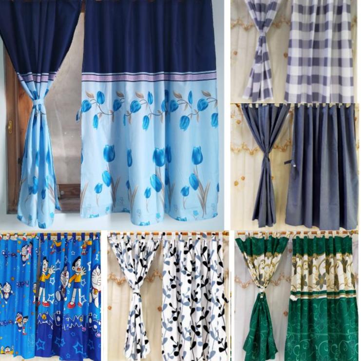 Gorden Jendela Pendek - Gorden Kecil Jendela Kamar - Gorden Minimalis 120x120 • RUS.18Oc22ᴾ