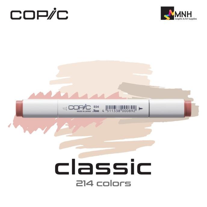 

DISKON COPIC CLASSIC MARKER EARTH SERIES (SATUAN) E04 - E37 BERKUALITAS