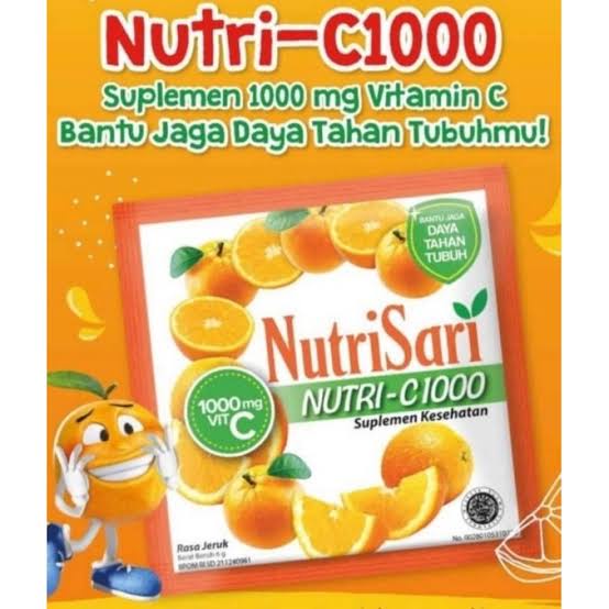 Minuman nutrisari renceng (10sachet ) minuman segar dan murah