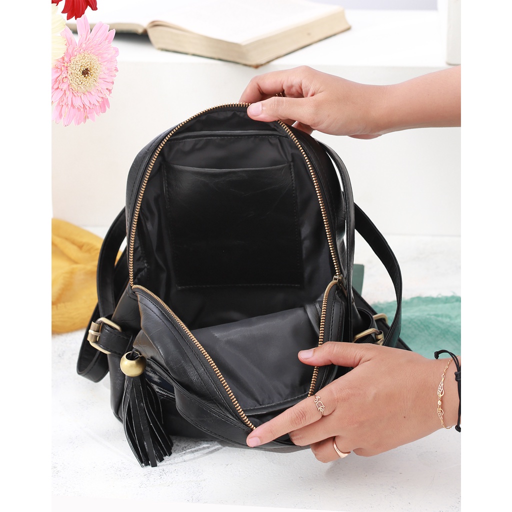 Tako Bags - Ransel Etnik Multifungsi - Gi Black Ethnic