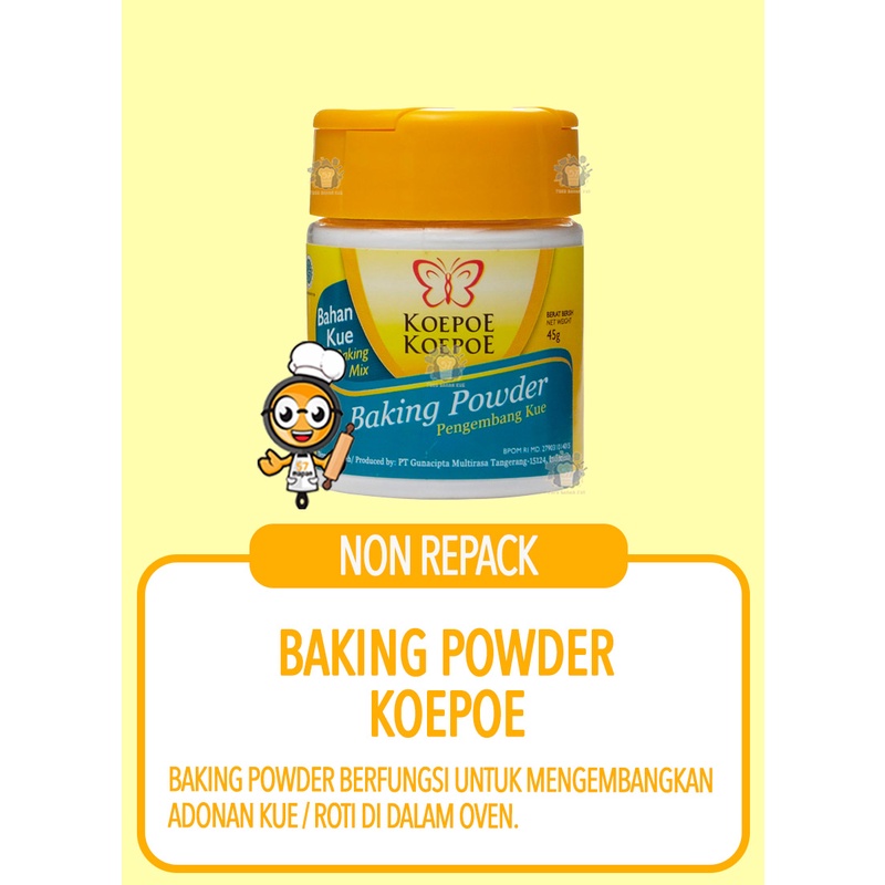 

BAKING POWDER KOEPOE 45 GR