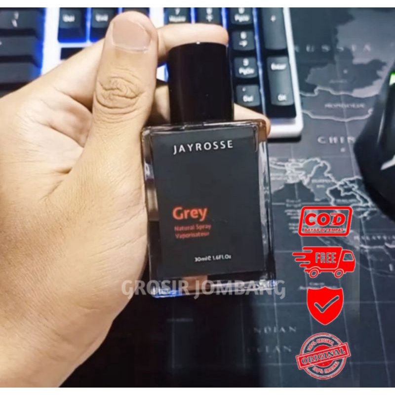 Parfum Jayrosse Grey | parfum Grey | Parfum Pemikat Pasangan Jayrosse Viral Tahan Lama-1