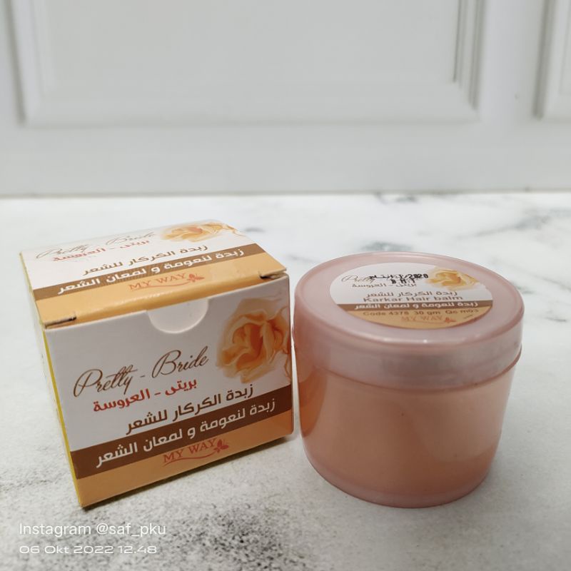 My Way Pretty Bride Karkar Hair Balm Gel Rambut