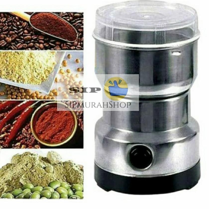 Readystock PE7TC BLENDER PENGHALUS BUMBU GRINDER STAINLESS STEEL PENGHALUS KOPI DAN BUMBU KERING LOW