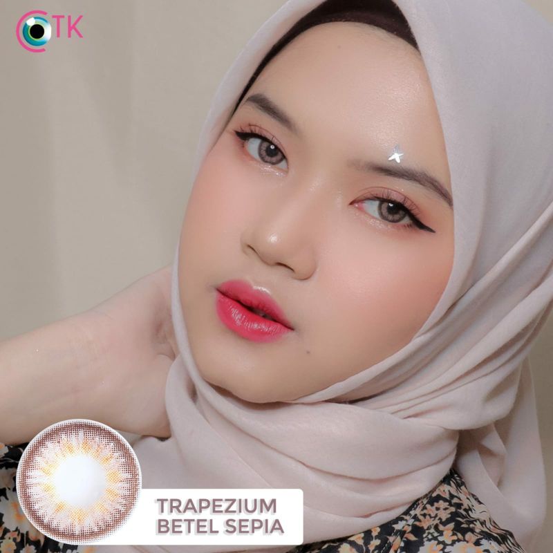 Softlens TRAPEZIUM 14.5 MM by CTK / Softlen Soflen Softlense Warna NORMAL