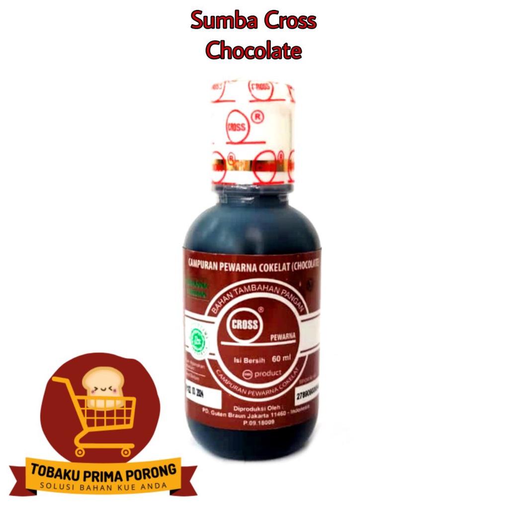 

PEWARNA MAKANAN CROSS - LIQUID ICING CHOCOLATE - BAHAN TAMBAHAN PANGAN - 80 G