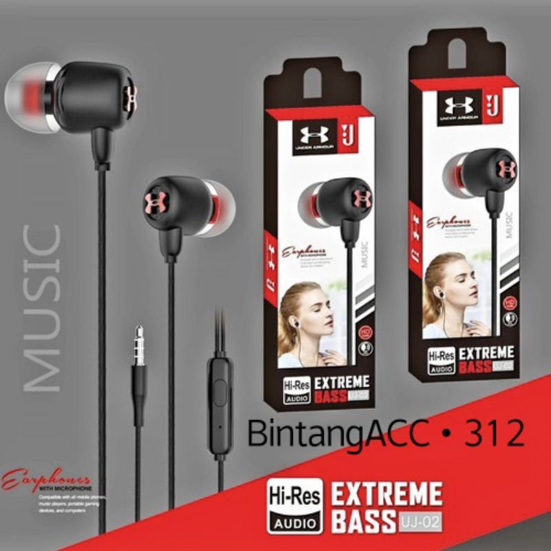 Headset earphonea JBL Extreme BASS UJ-02