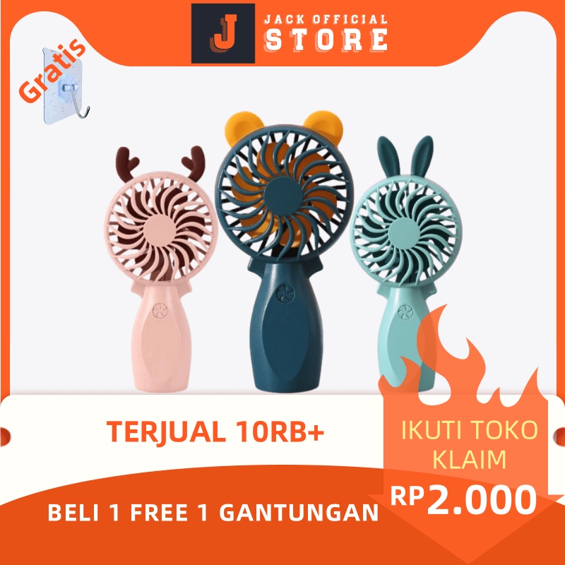 JACK SHOP BUY 1 GET 1 GANTUNGAN HOOK KIPAS PORTABLE KIPAS KARAKTER KIPAS MEJA KIPAS MINI KIPAS MUDAH BAWA KEMANAPUN KIPAS MINI KIPAS KECIL KIPAS TANGAN KIPAS ANGIN