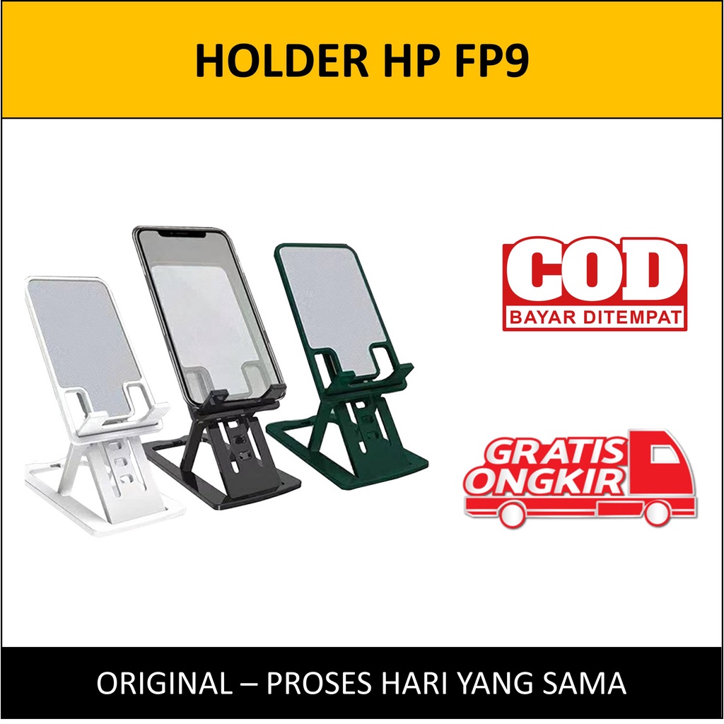 Jual Phone Holder Dudukan Hp Handphone Tablet Stand Hp Meja Folding