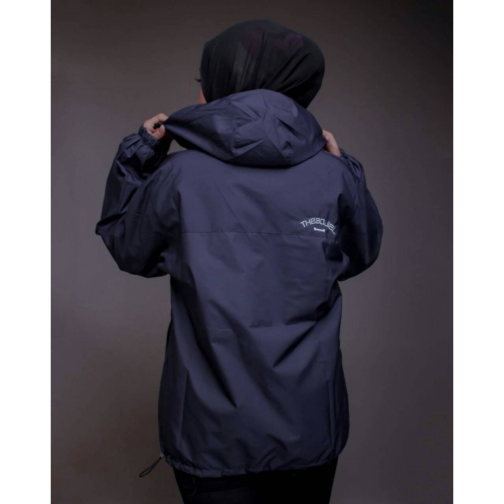 The Bojiel Pleasure Chest - Jaket Outdoor Pria Jaket Parasut Jaket Outdoor Unisex Jaket Distro Jaket Gunung Navy