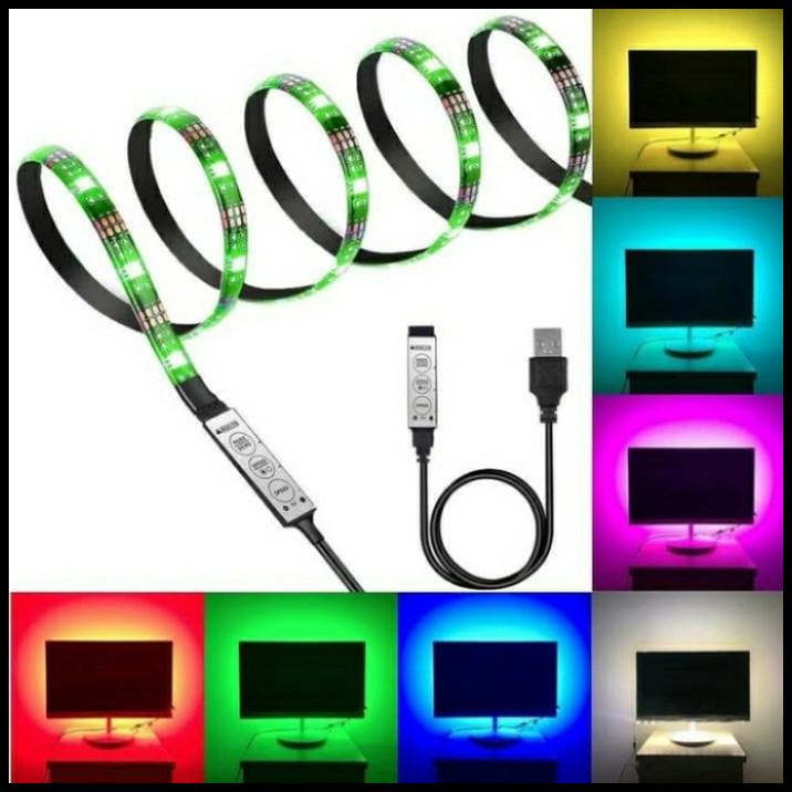 Lampu Hias Led Colokan Usb Warna Rgb