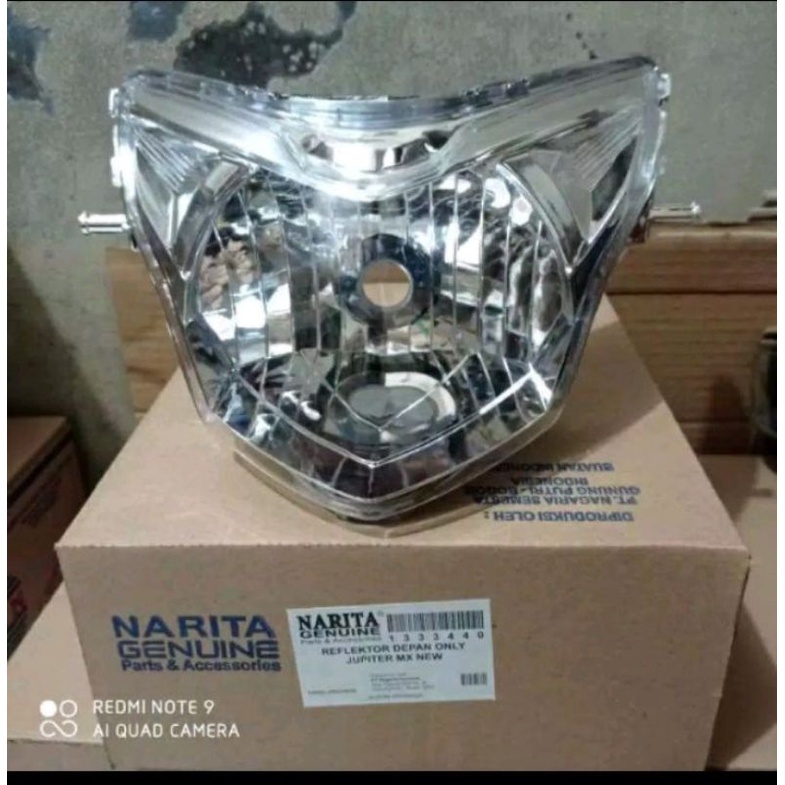 lampu depan plus kaca motor Yamaha Jupiter MX 135 new