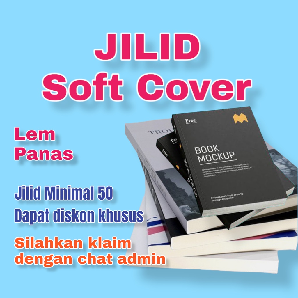 Jilid SoftCover / Binding Buku
