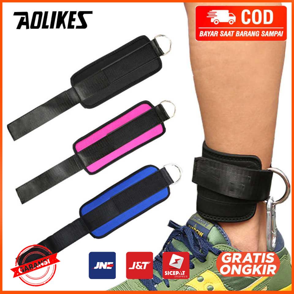 Fitness Gym Adjustable DRing Pull Ankle Strap Right Feet 1 PCS A7129