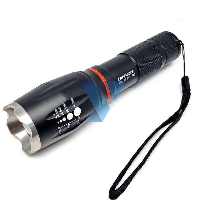 TaffLED Senter LED Torch Cree XM-L T6 8000 Lumens - E17 COB ( Al-Yusi )