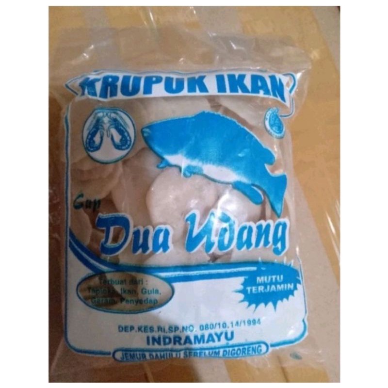 

KRUPUK ikan DUA UDANG 150 GRAM