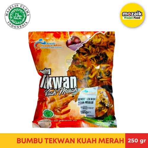 Jual Bumbu Tekwan Kuah Merah 250 Gr Mozaik Frozen Mart Frozen Food