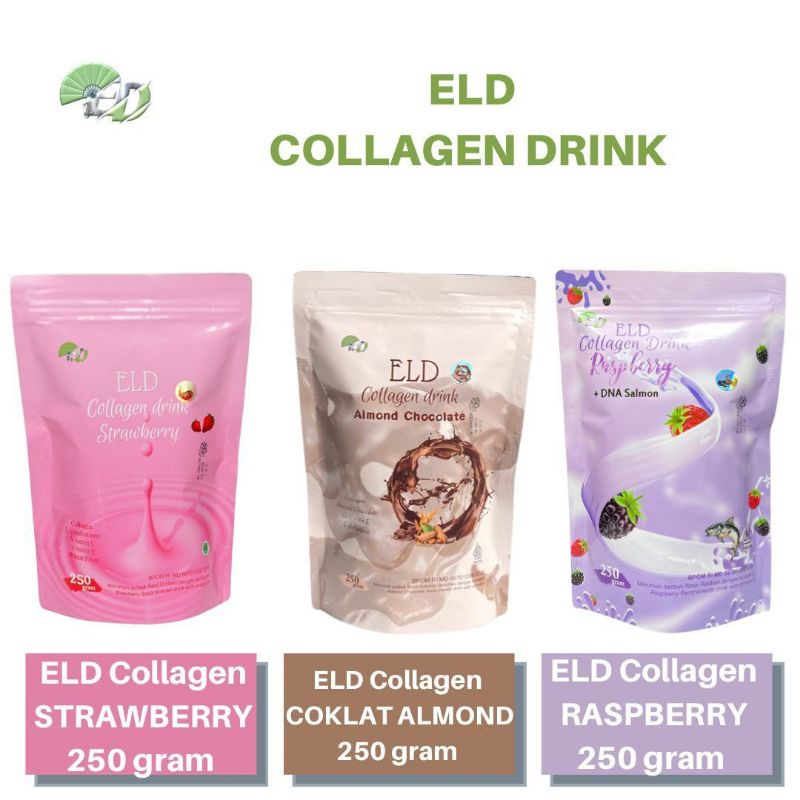 ELD Collagen Drink 250GR Kemasan Baru