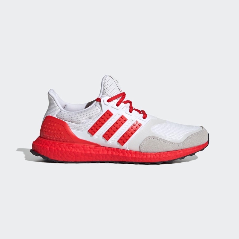 Adidas Ultraboost DNA x LEGO Colors Shoes White Red Original
