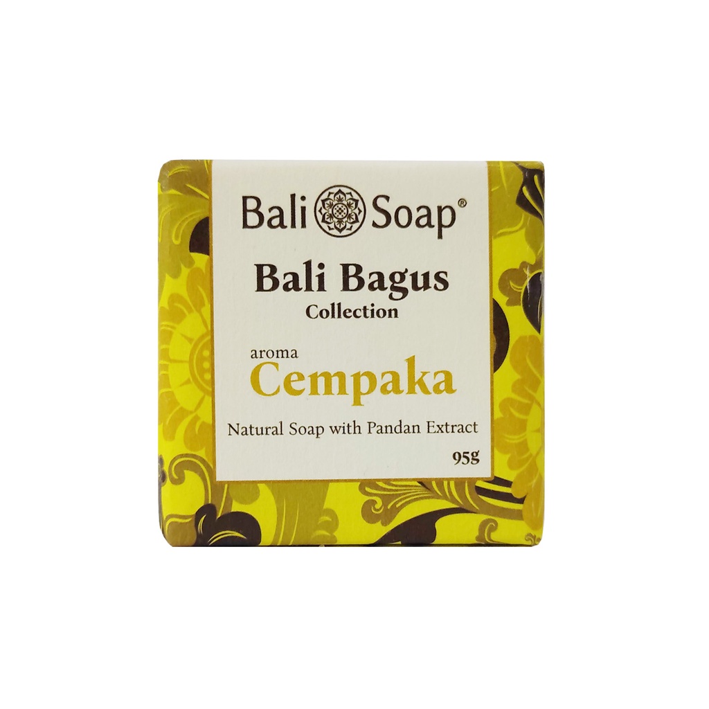 Bali Soap - Sabun Mandi EXTRA Creamy 95gr, Alami &amp; Melembabkan, BPOM &amp; Halal, NON SLS/Paraben