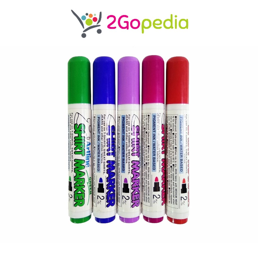 

Spidol Kain Permanent Shirt Marker EKT-2 Artline Grosir Murah Atk