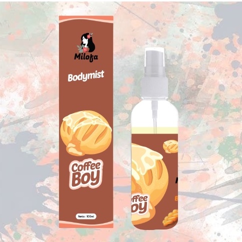 GEN - [BPOM] Parfum Body Mist Milofa Coffe Boy 100ml Premium / Parfum Coffe Boy 100ml Best Seller / Parfum Unisex Wangi Tahan Lama