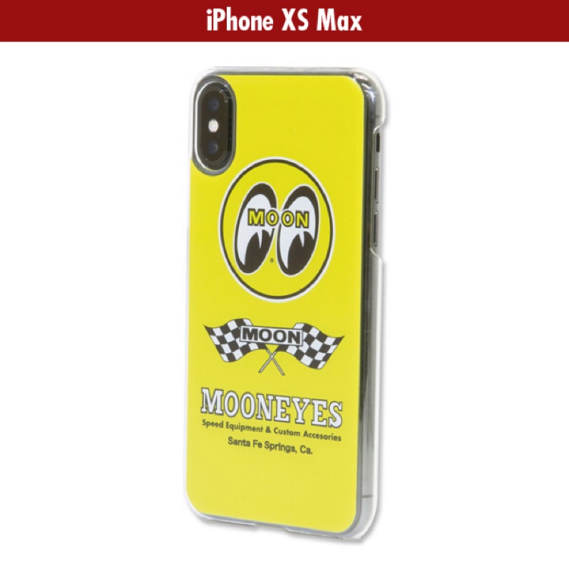 Checker Flag Iphone Xs Max Hard Case Mooneyes Original