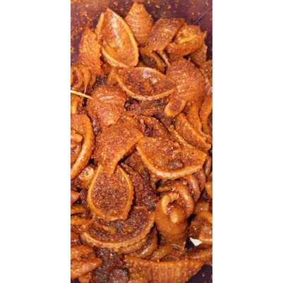 

Makaroni Kerang pedas daun jeruk