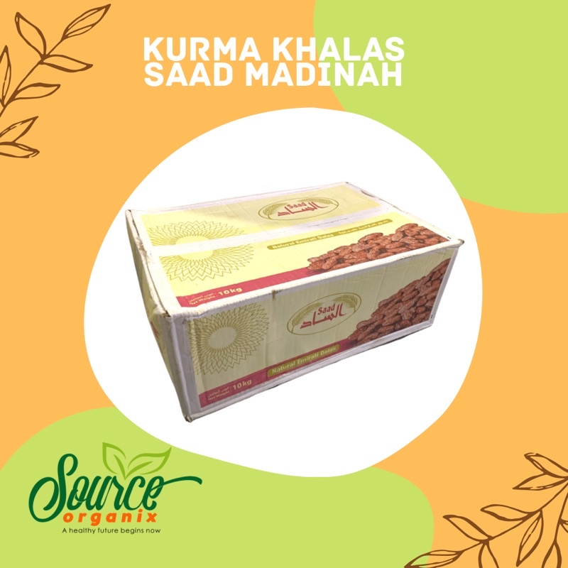 

Kurma Khalas Asli Madinah Saad / Kurma Khalas 1kg