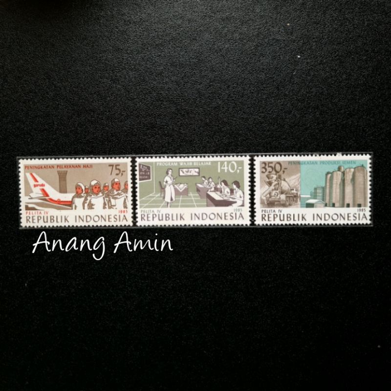 

LOT.F40 PRANGKO INDONESIA I-313 3V PELITA 1985 KOMPLIT SET