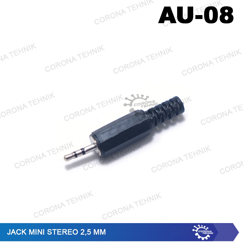 Jack Mini Stereo 2,5 mm Plastik