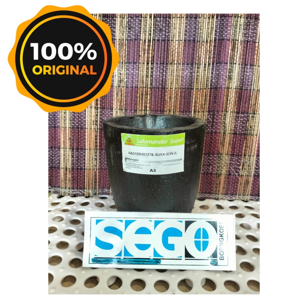 CRUCIBLE SALAMANDER A3/ CRUCIBLE GRAPHITE A3/ KOWI GRAPHITE A3, CRUCIBLE SALAMANDER ASLI A3 "MORGANM