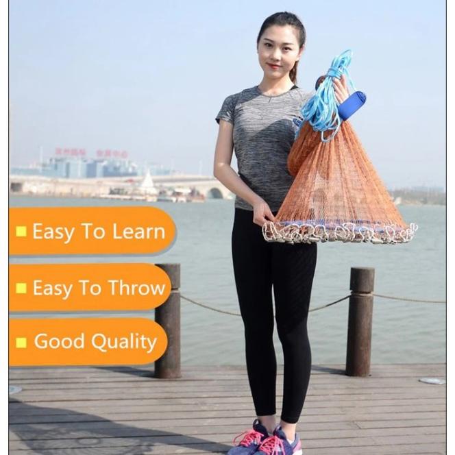 Jala Lempar Jala Ikan Dan Udang Jaring Ikan Model Lempar